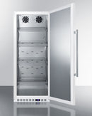 Summit 24" Wide All-Refrigerator with Auto Defrost and Front Lock