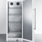 Summit 24" Wide All-Refrigerator with Auto Defrost and Front Lock