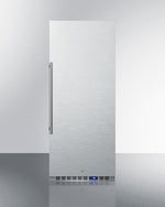 Summit 24" Wide All-Refrigerator with Stainless Steel Interior and Exterior Front