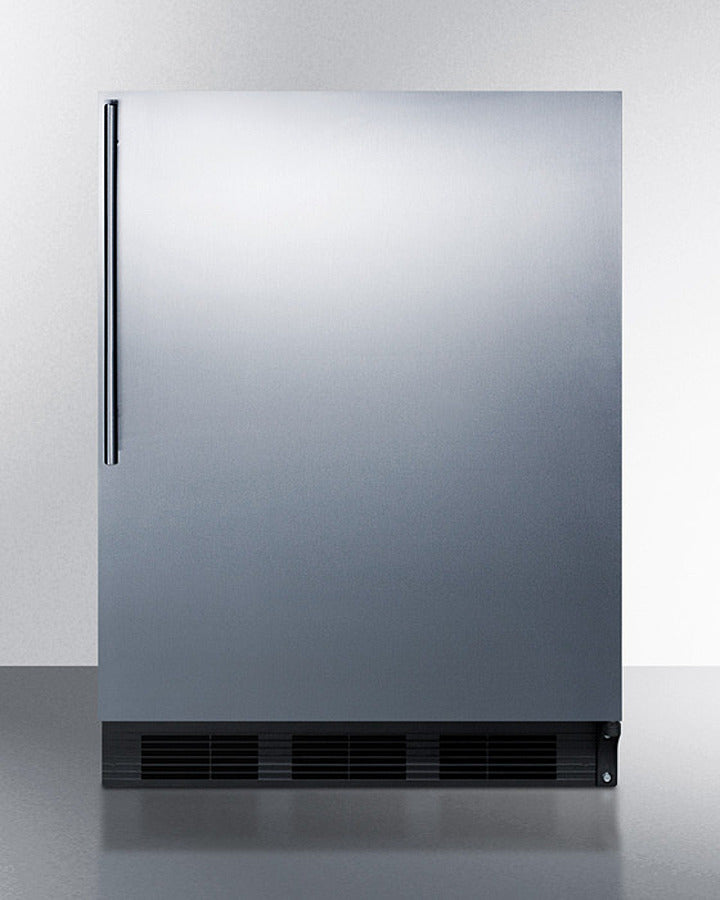 Summit 24" Wide All-Refrigerator With Thin Handle