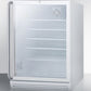 Summit 24" Wide Beverage Center with Full-Length Towel Bar Handle ADA Compliant