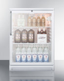 Summit 24" Wide Beverage Center with Towel Bar Handle