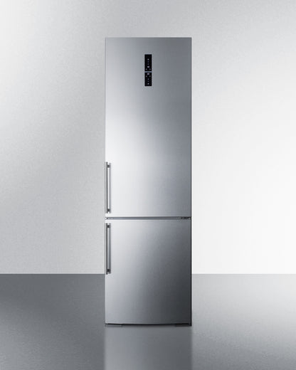 Summit 24" Wide Bottom Freezer Refrigerator