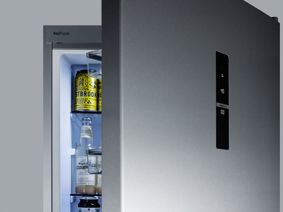 Summit 24" Wide Bottom Freezer Refrigerator