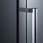 Summit 24" Wide Bottom Freezer Refrigerator with Fingerprint-Resistant Doors