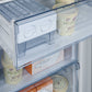 Summit 24" Wide Bottom Freezer Refrigerator with Fingerprint-Resistant Doors