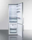 Summit 24" Wide Bottom Freezer Refrigerator With Icemaker