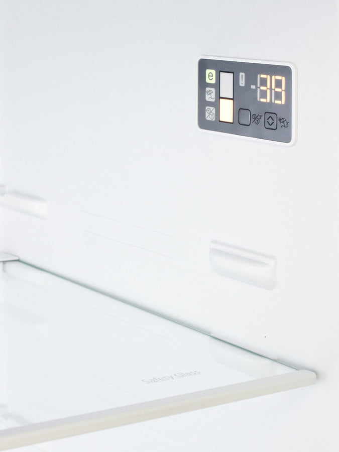 Summit 24" Wide Bottom Freezer Refrigerator With Icemaker