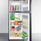 Summit 24" Wide Break Room Refrigerator-Freezer