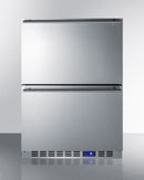 Summit 24" Wide Built-In 2-Drawer All-Freezer
