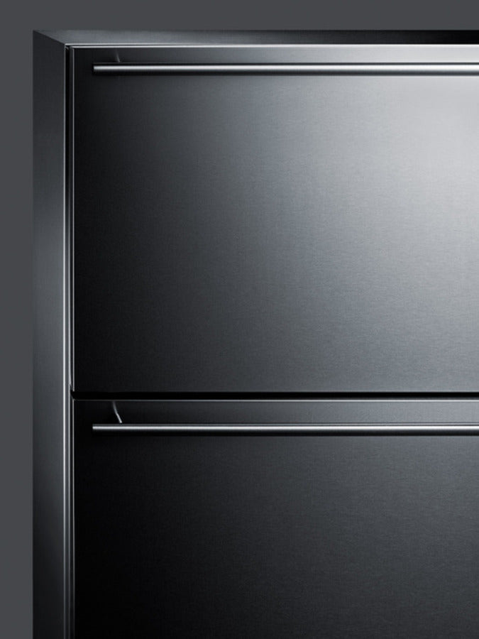 Summit 24" Wide Built-In 2-Drawer All-Freezer
