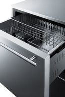 Summit 24" Wide Built-In 2-Drawer All-Freezer