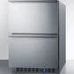 Summit 24" Wide Built-In 2-Drawer All-Refrigerator