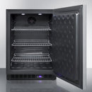 Summit 24" Wide Built-In All-Freezer with Horizontal Handle