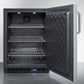 Summit 24" Wide Built-In All-Freezer with Towel Bar Handle