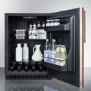 Summit 24" Wide Built-In All-Refrigerator ADA Compliant Full