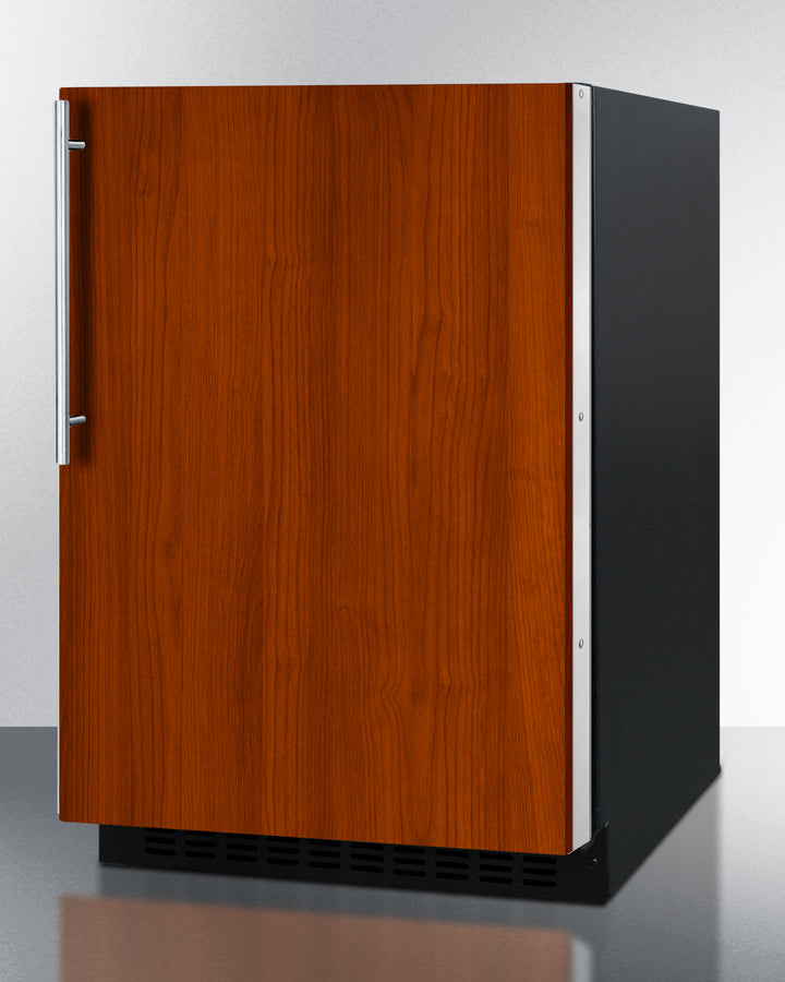 Summit 24" Wide Built-In All-Refrigerator ADA Compliant Angle
