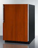 Summit 24" Wide Built-In All-Refrigerator ADA Compliant Angle