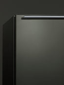 Summit 24" Wide Built-In All-Refrigerator With Horizontal Handle