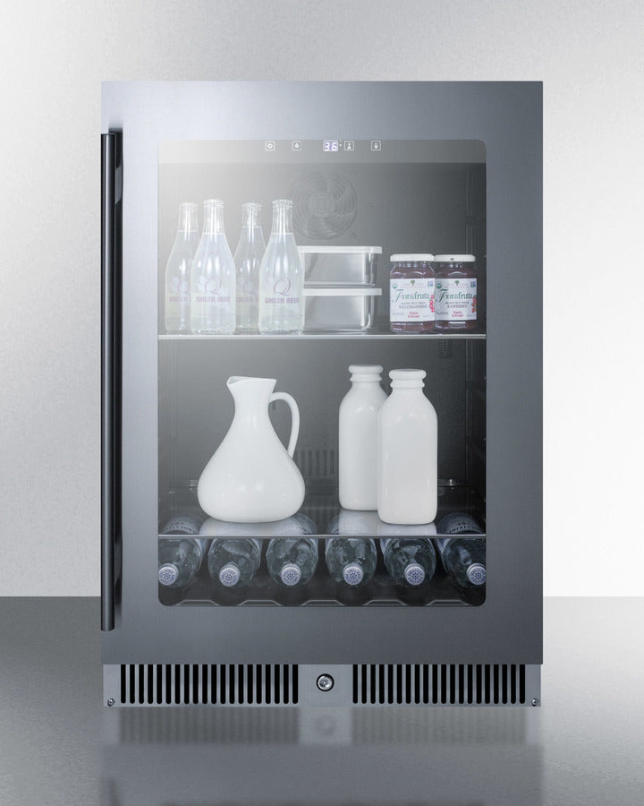 Summit 24" Wide Built-In Beverage Center