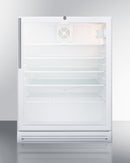 Summit 24" Wide Built-In Beverage Center with Thin Handle ADA Compliant