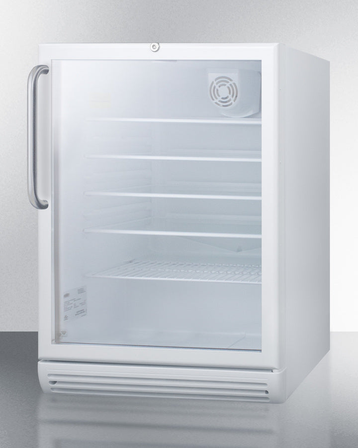 Summit 24" Wide Built-In Beverage Center with Towel Bar Handle ADA Compliant
