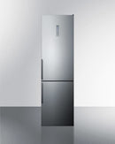 Summit 24" Wide Built-In Bottom Freezer Refrigerator