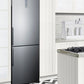Summit 24" Wide Built-In Bottom Freezer Refrigerator