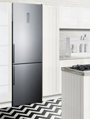 Summit 24" Wide Built-In Bottom Freezer Refrigerator