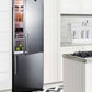 Summit 24" Wide Built-In Bottom Freezer Refrigerator With Icemaker