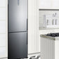 Summit 24" Wide Built-In Bottom Freezer Refrigerator With Icemaker