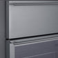 Summit 24" Wide Built-In Commercial Beverage Refrigerator With Top Drawer in Stainless Steel