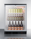 Summit 24" Wide Built-In Craft Beer Pub Cellar 
