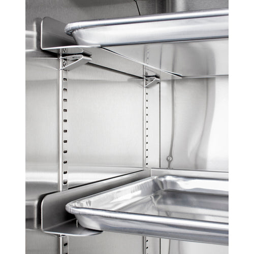 Summit 24" Wide Built-In Mini Reach-In Beverage Center with Dolly