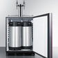 Summit 24" Wide Built-In Nitro-Infused Coffee Kegerator ADA Compliant
