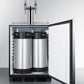 Summit 24" Wide Built-In Nitro-Infused Coffee Kegerator, ADA Compliant 
