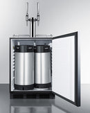 Summit 24" Wide Built-In Nitro-Infused Coffee Kegerator, ADA Compliant 