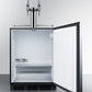 Summit 24" Wide Built-In Nitro-Infused Coffee Kegerator, ADA Compliant 
