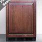 Summit 24" Wide Built-In Refrigerator-Freezer ADA Compliant (Panel Not Included) Front