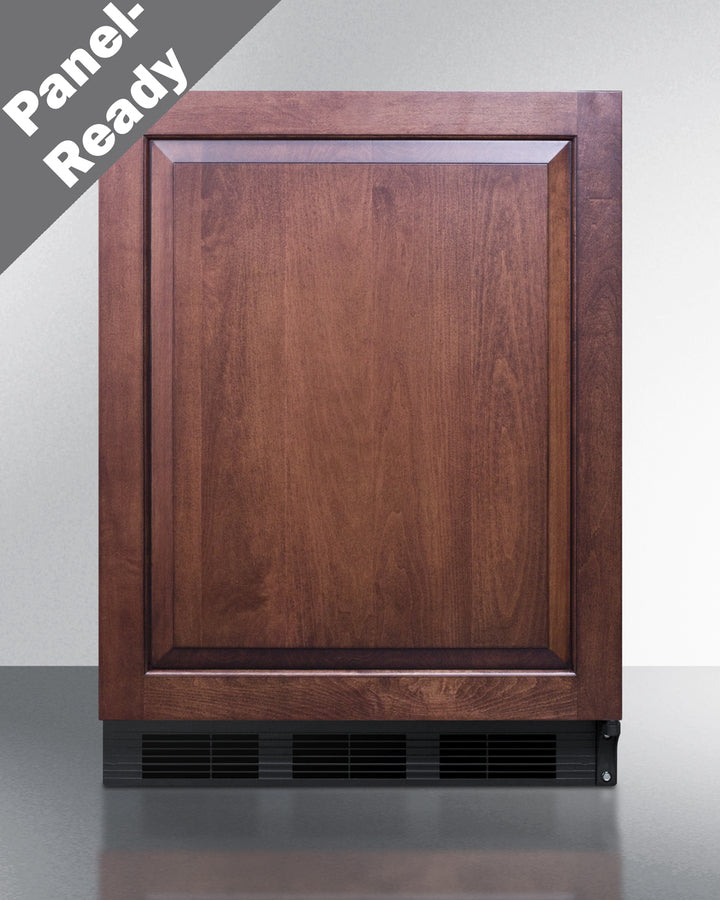 Summit 24" Wide Built-In Refrigerator-Freezer ADA Compliant (Panel Not Included) Front