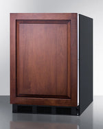 Summit 24" Wide Built-In Refrigerator-Freezer ADA Compliant (Panel Not Included) Angle