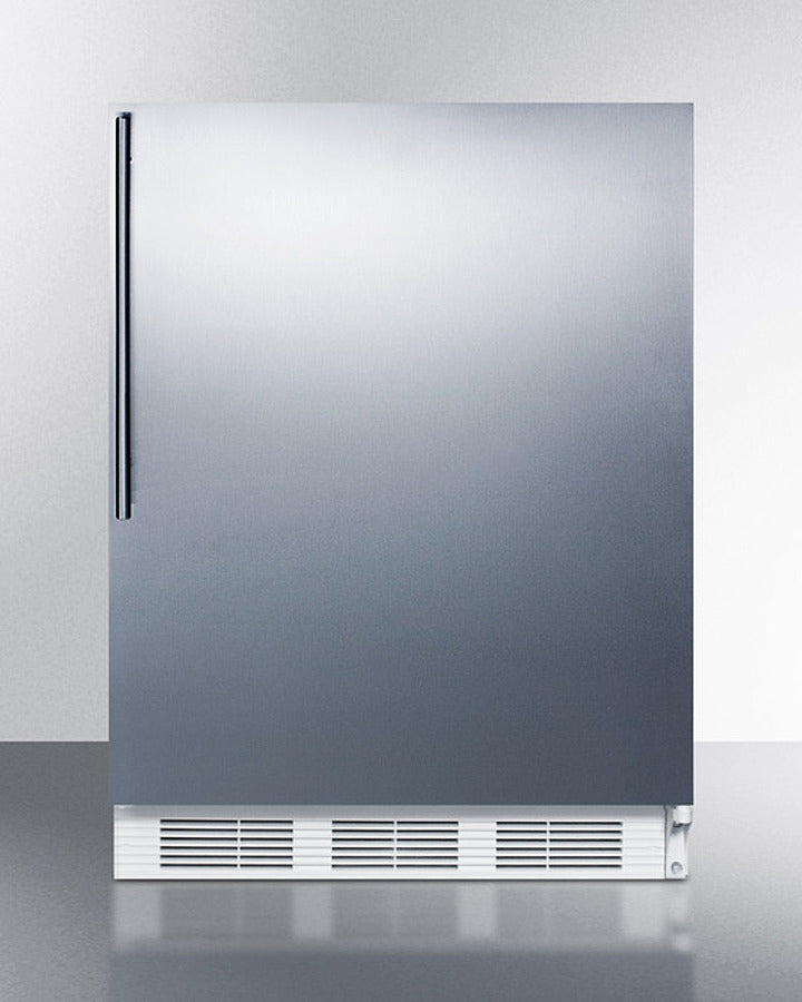 Summit 24" Wide Built-In Refrigerator-Freezer Front