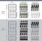 Summit 24" Wide Built-In Wine Cellar, ADA Compliant