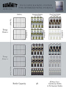 Summit 24" Wide Built-In Wine Cellar, ADA Compliant