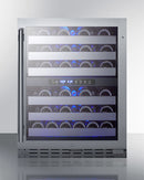Summit 24" Wide Built-In Wine Cellar, ADA Compliant