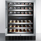Summit 24" Wide Built-In Wine Cellar, ADA Compliant 