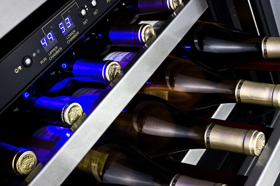 Summit 24" Wide Built-In Wine Cellar 
