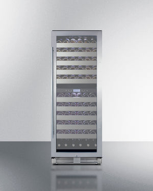 Summit 24" Wide Dual-Zone Wine Cellar