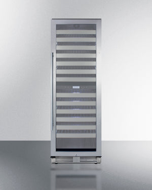 Summit 24" Wide Dual-Zone Wine Cellar