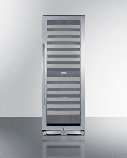 Summit 24" Wide Dual-Zone Wine Cellar